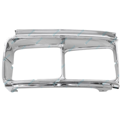 Chrome Headlight Surrounds LH+RH for Landcruiser FJ80 FZJ80 HZJ80 (1990-1994)