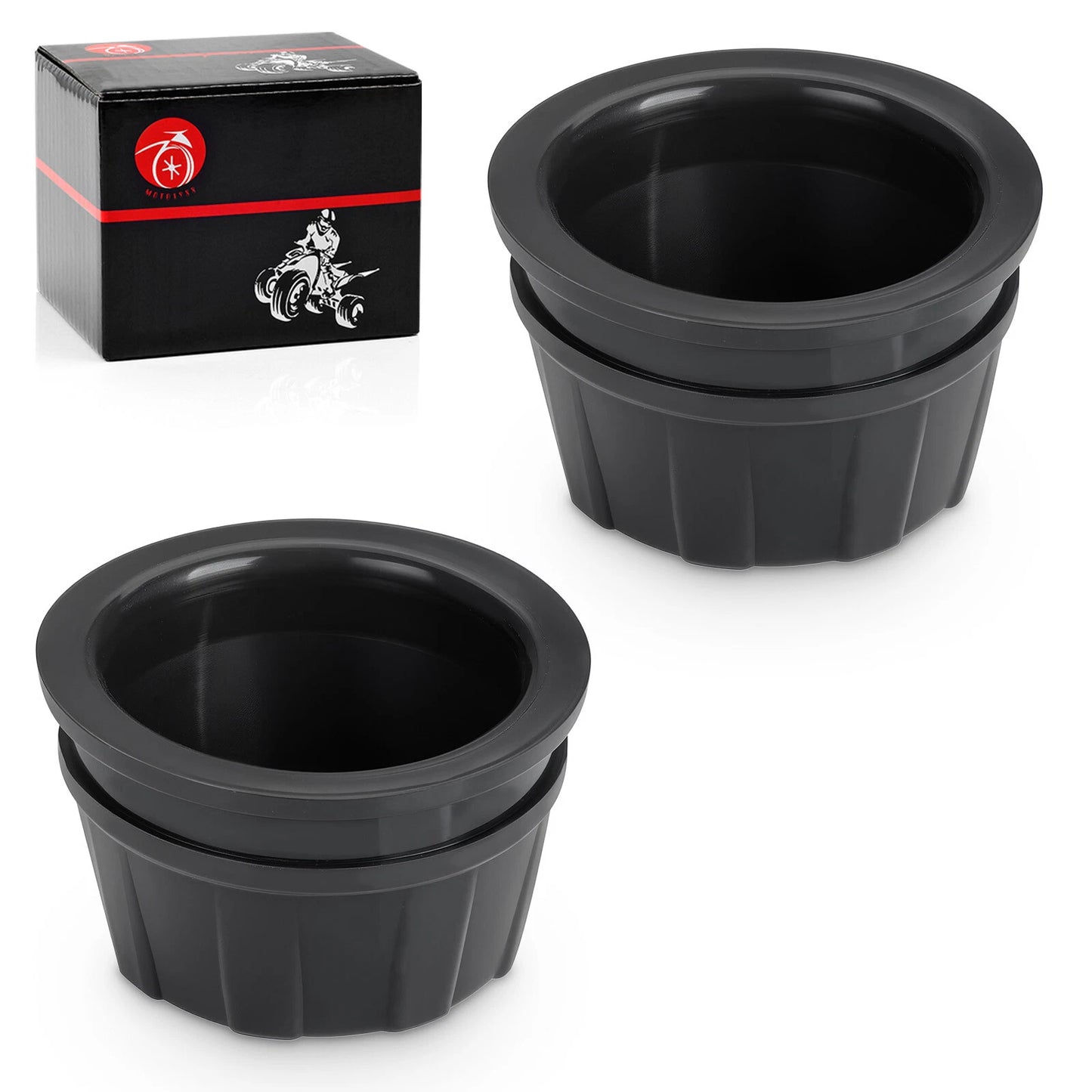 2 x Wheel Center Caps for Honda Rubicon 500 TRX500 FA FGA FPA 4x4 (2001–2011)