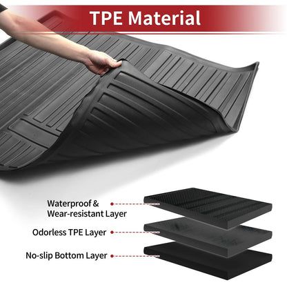 Cargo Liner Rear Trunk Mat for Toyota Highlander (2015-2021) 1 Pc