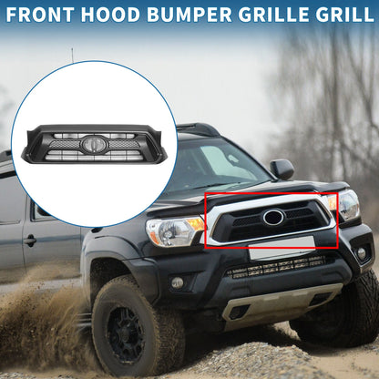 Front Hood Bumper Grille Grill for Toyota Tacoma (2012)