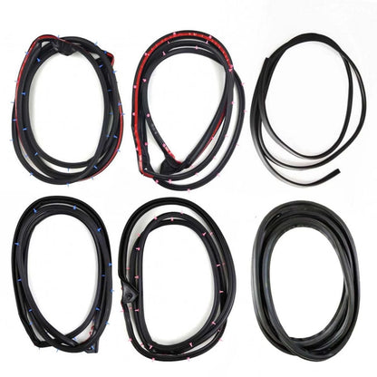 Windshield Front Door Rubber Set 6 Fits Toyota Fortuner AN50 AN60 SUV 2005-15