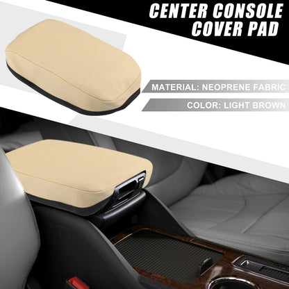 Light Brown Console Armrest Cover for Nissan Sentra (2013-2019)
