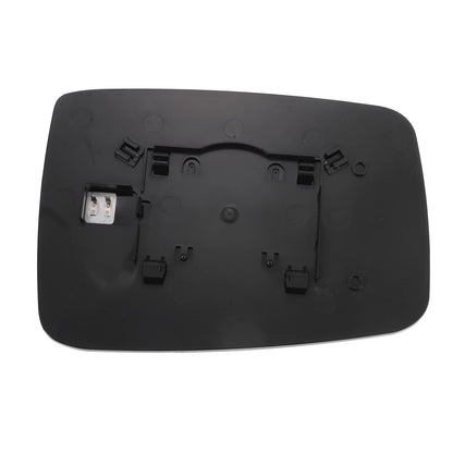 Left Side White Heated Mirror Glass for Dodge Ram 1500 2500 (2002-2023)