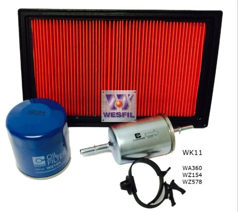 Wesfil filter service kit for Holden Commodore VP VR VS 3.8L V6 (1991–1998)
