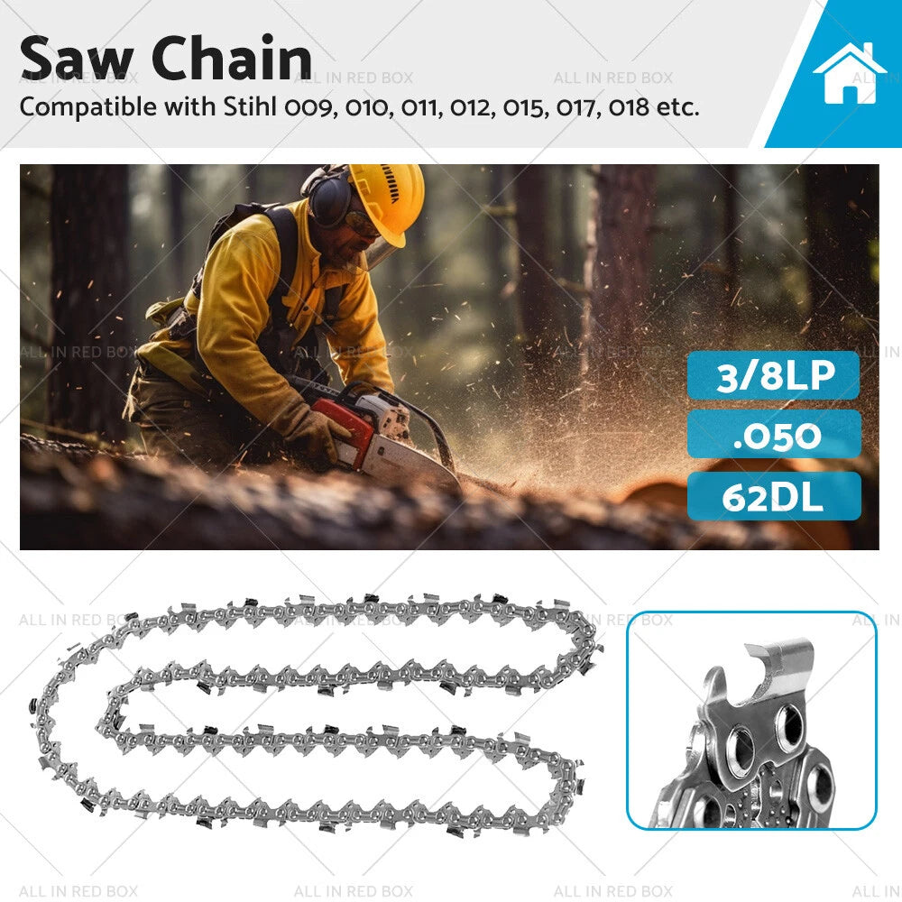 3/8LP 050 62DL Semi Chisel Chainsaw Chain for Stihl (Various Years)