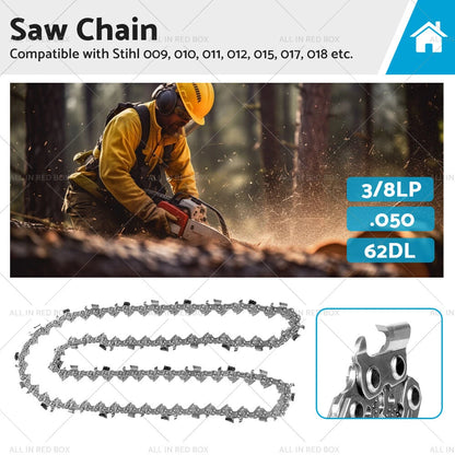 3/8LP 050 62DL Semi Chisel Chainsaw Chain for Stihl (Various Years)