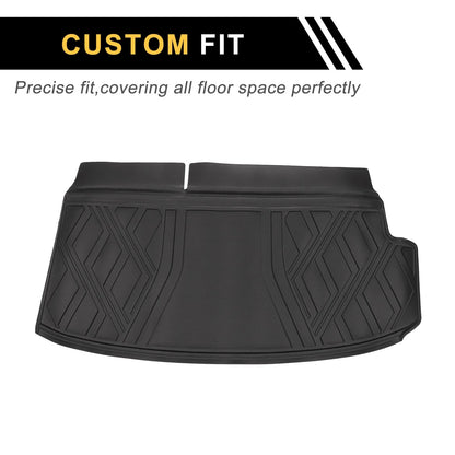 Cargo Liner Trunk Mat for Chevrolet Traverse (2018 - 2024) Diamond Pattern TPE