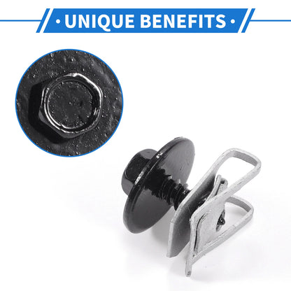 Fender Liner Splash Shield Bumper Cover Screw for BMW 1 Series (2011)