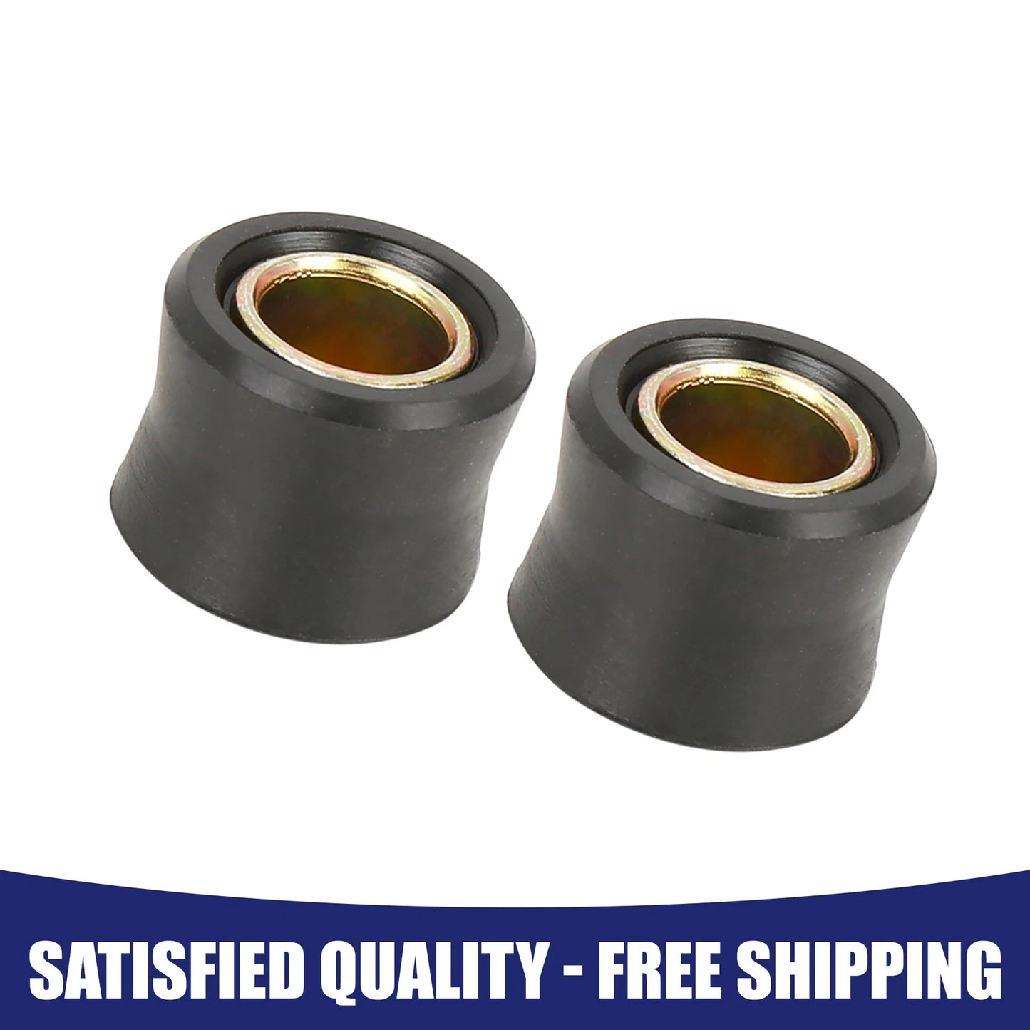 12mm Rear Shock Absorber Cushion Rubber Ring Bushing 2 x Universal for Car