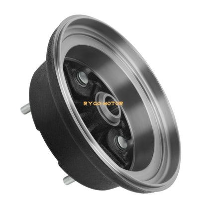 Front Brake Drum W/Bolts for Kawasaki KAF400 Mule 600/610 (2005–2016)