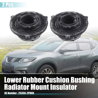 Lower Rubber Cushion Radiator Mount Insulators for Kia Sorento (2011-2015)