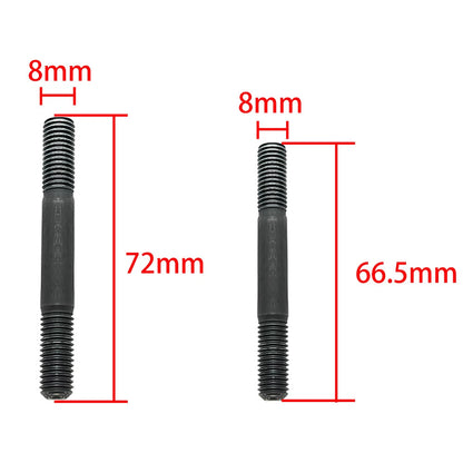 2 x Cylinder Head Bolts & Studs for Yamaha Banshee 350 YFZ350 PRO DESIGN Cool Head