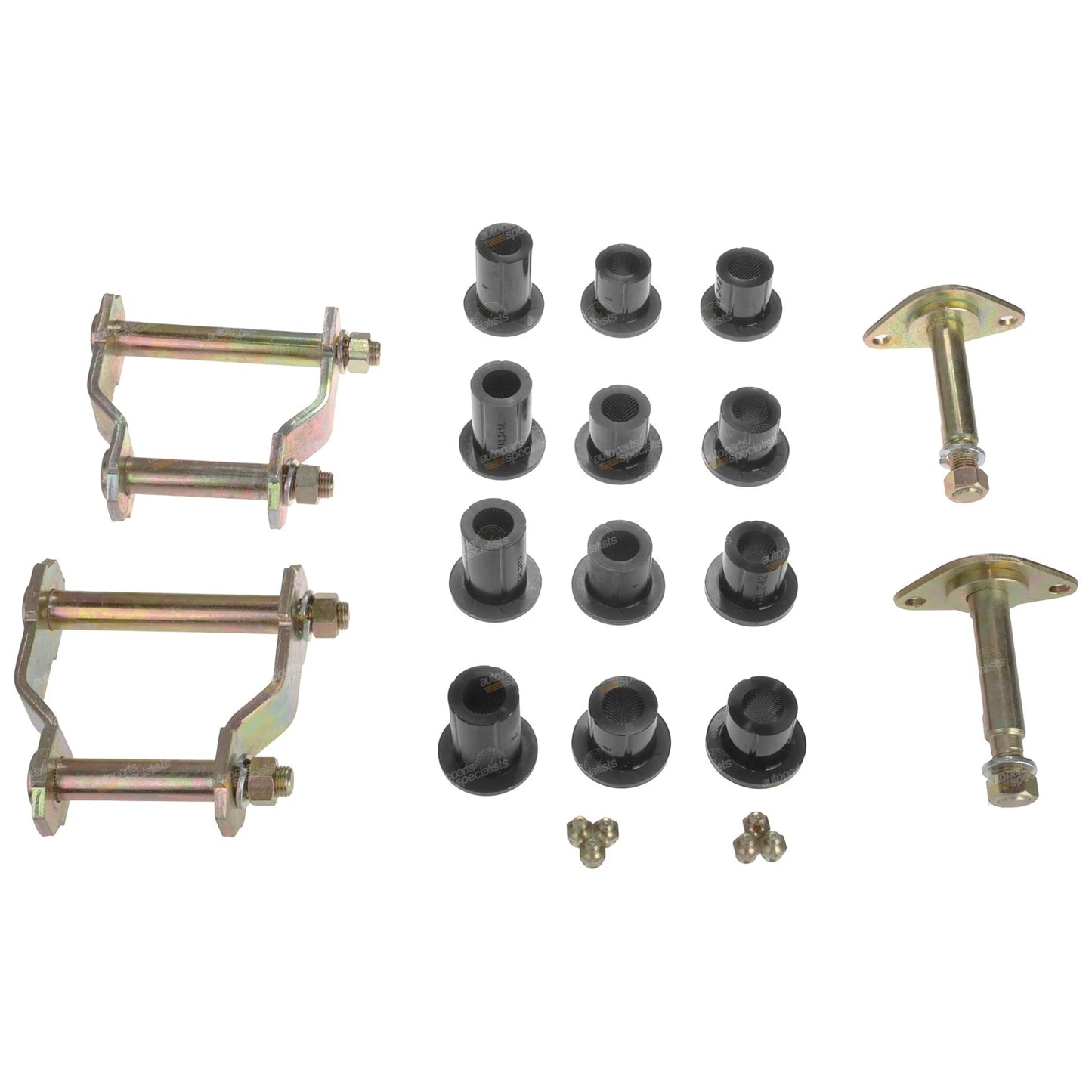 Greasable Front Swing Shackle Polyurethane Bush Pin Kit for Hilux (1979–1997)