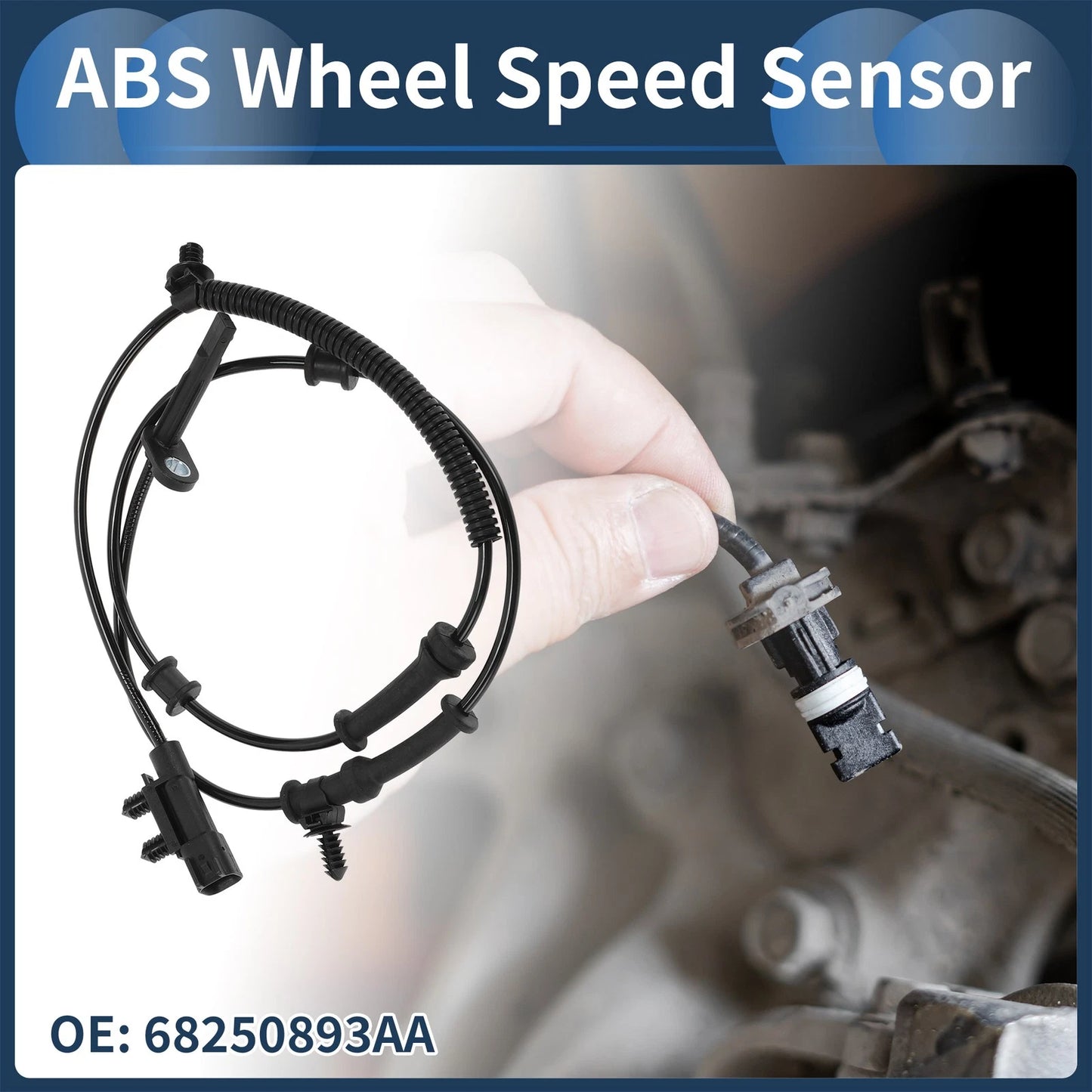 ABS Wheel Speed Sensor Front for Jeep Grand Cherokee