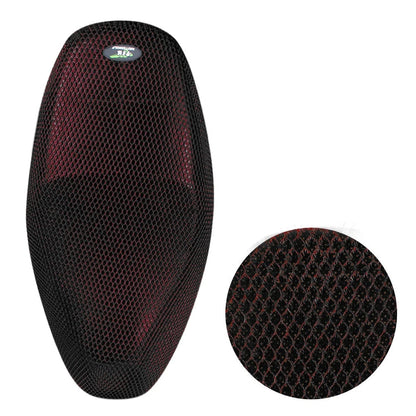XL / Heat Resistant Breathable Seat Saddle 3D Mesh Cover for Motorcycle