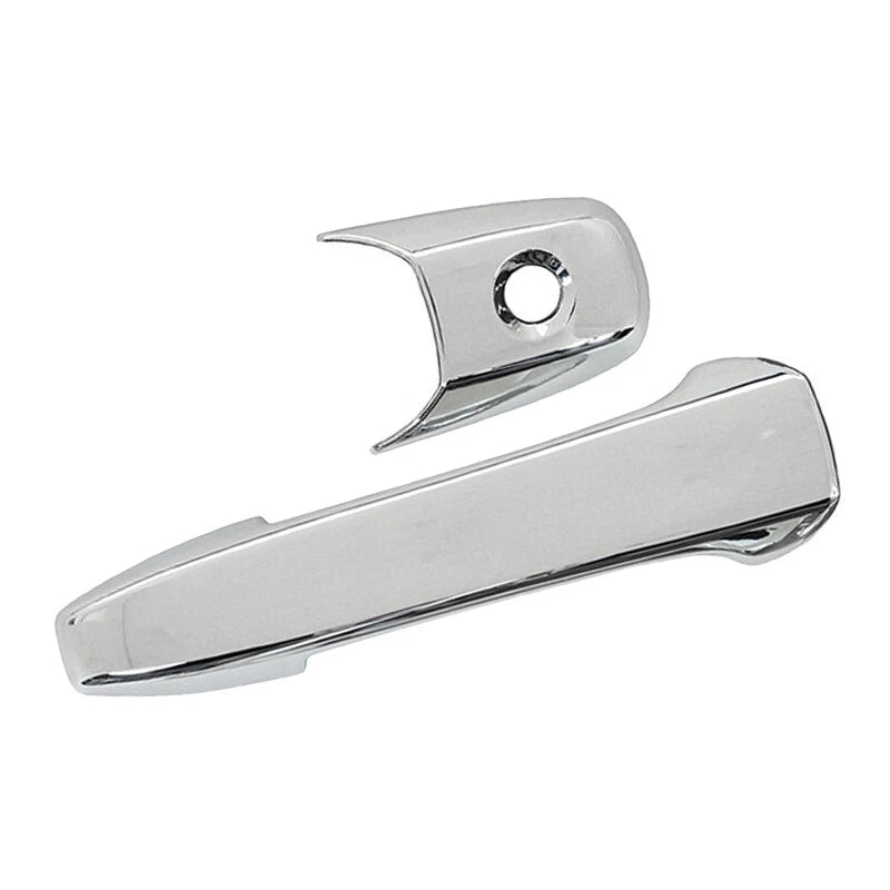 Silver Exterior Door Handle Cover Trim for Ford Mustang (2004-2014)