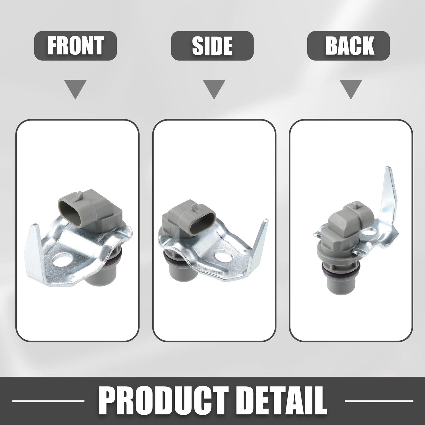 Camshaft Position Sensor for Ford E-350 7.3L (1995-2002) - Gray Silver Tone