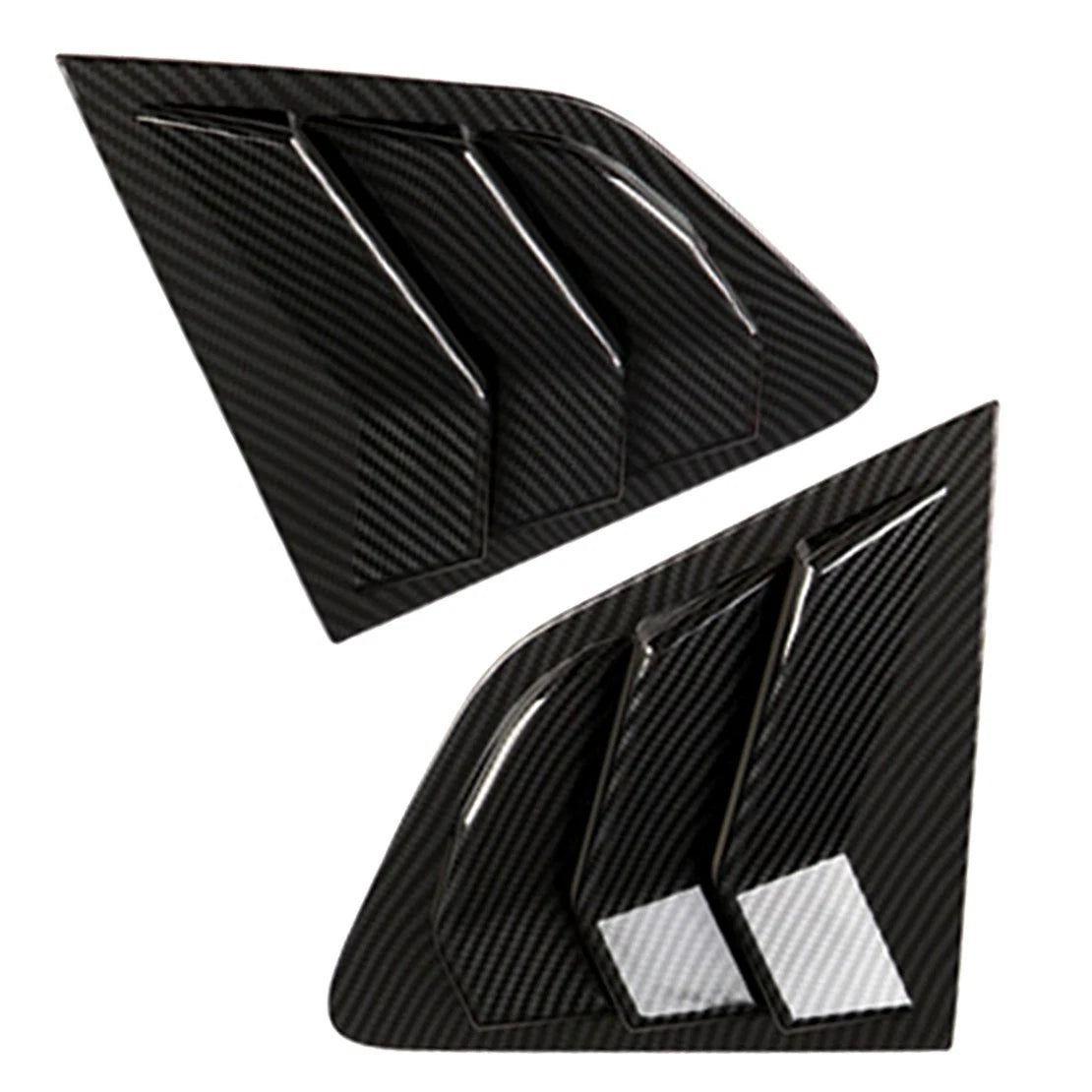 Carbon Fiber Rear Window Shutter Louver Cover for Qashqai J11 (2014-2021)