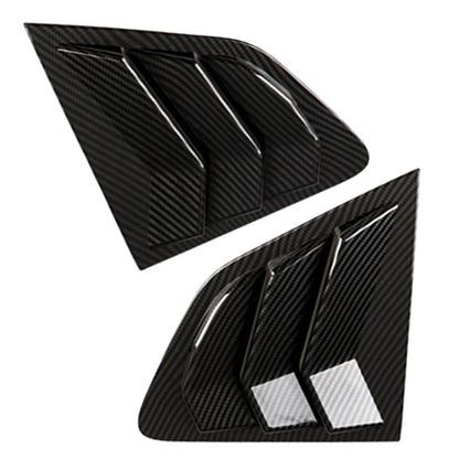 Carbon Fiber Rear Window Shutter Louver Cover for Qashqai J11 (2014-2021)