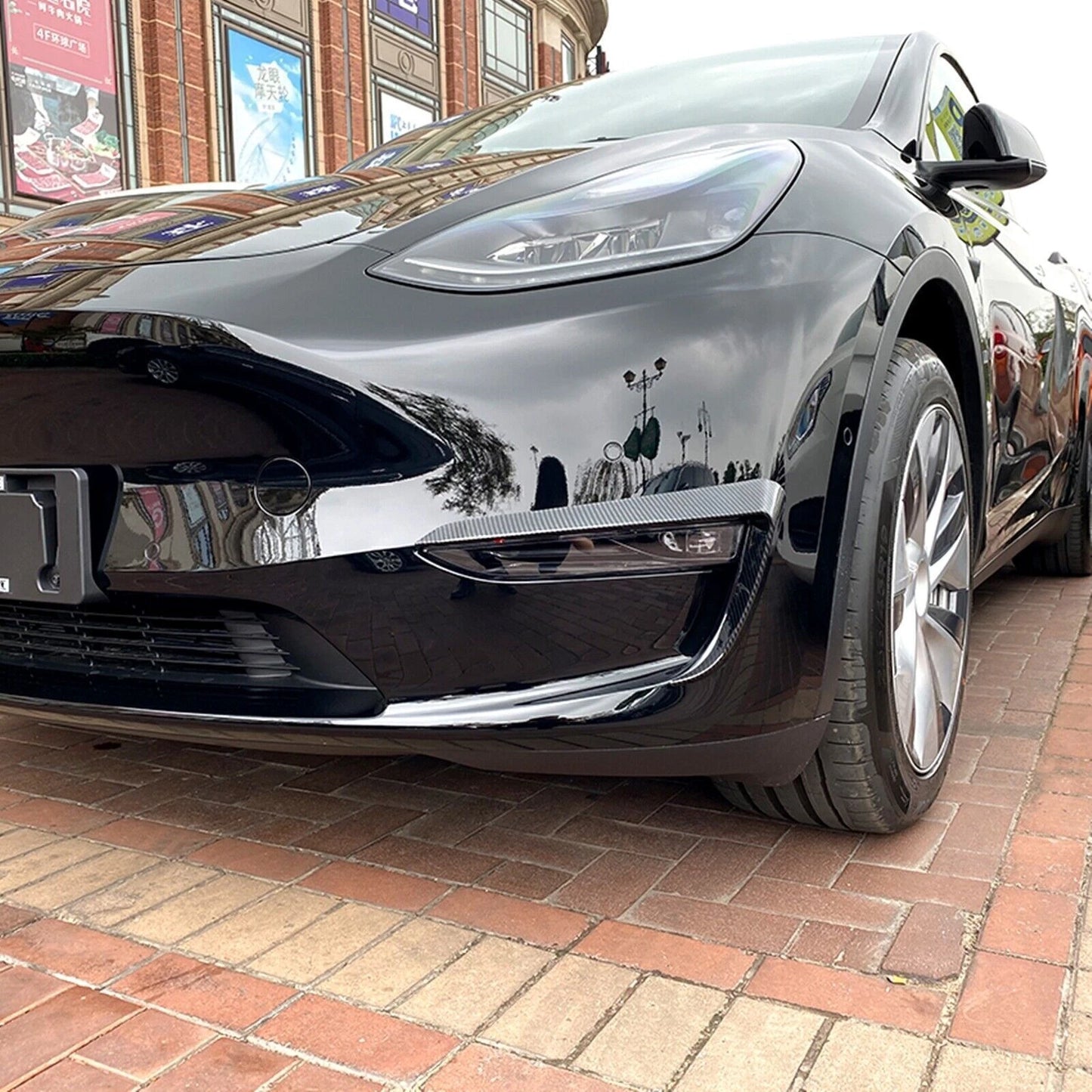 Front Bumper Side Air Vent Trim Cover for Tesla Model Y (2020-2024)