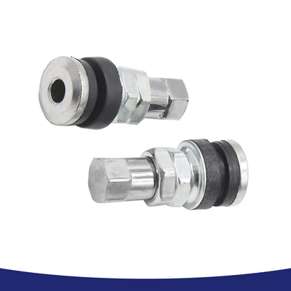 Bolt-in Motorcycle Tubeless Wheel Tire Valve Stem w Dust Cap 4 x for Motorcycle