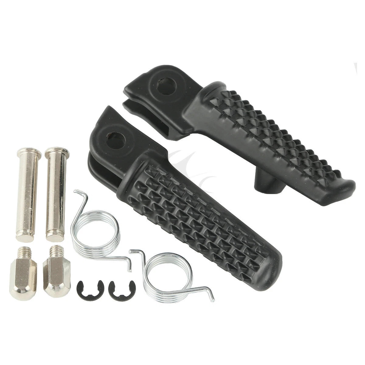 Rider Footrest Footpegs Matte Black for Honda CBR1000RR (2004 - 2025)