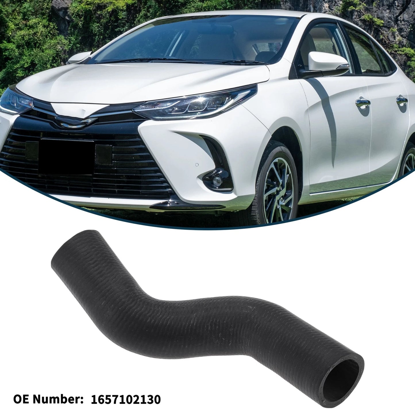 Radiator Hose for Toyota Vios 2002-2005 Rubber Water Pipe