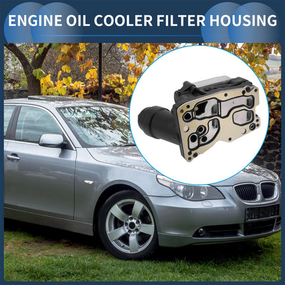 Engine Oil Cooler Filter Housing for BMW X3 X5 328d (2013-2017)