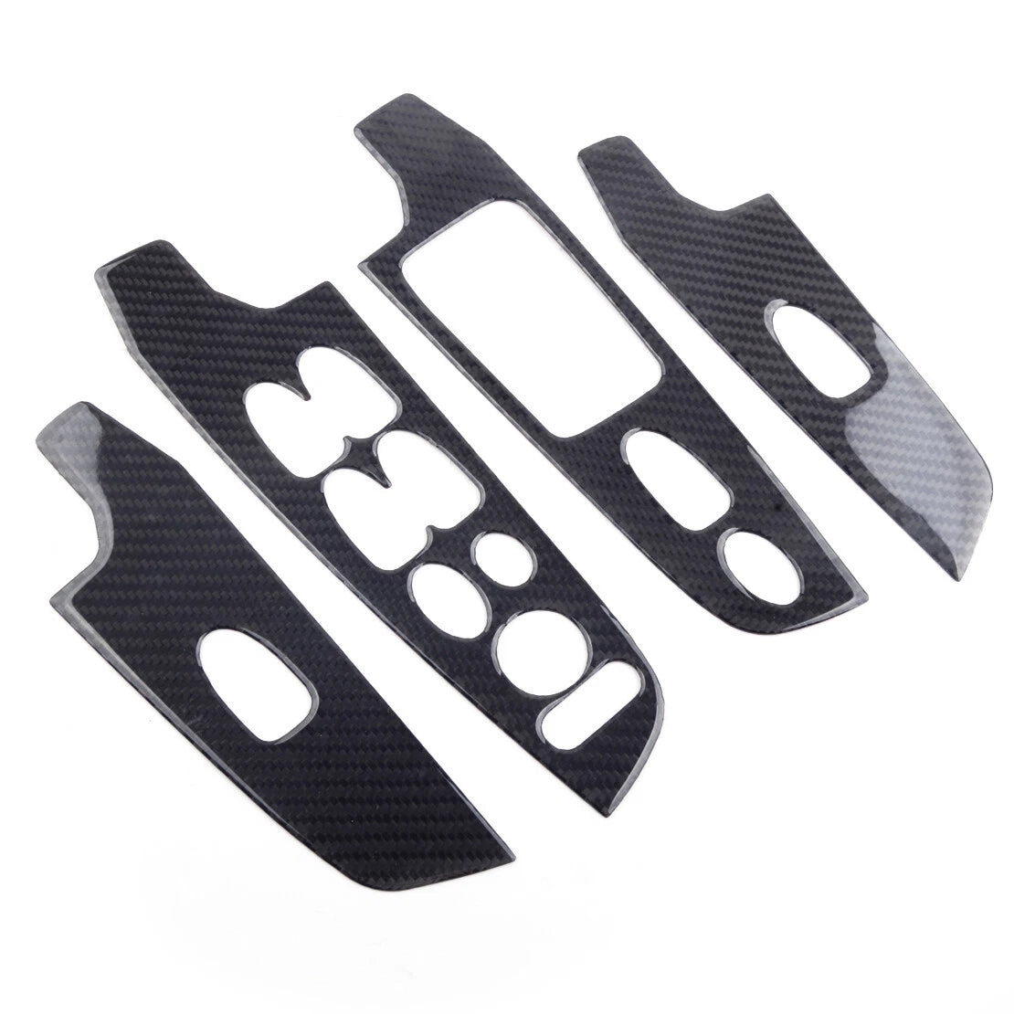Carbon Fiber Window Switch Panel Trim Cover for Honda Civic (2006-2011)