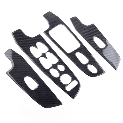 Carbon Fiber Window Switch Panel Trim Cover for Honda Civic (2006-2011)