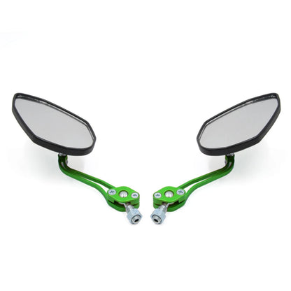 8mm 10mm Rearview Side Wing Mirror Pattern Green