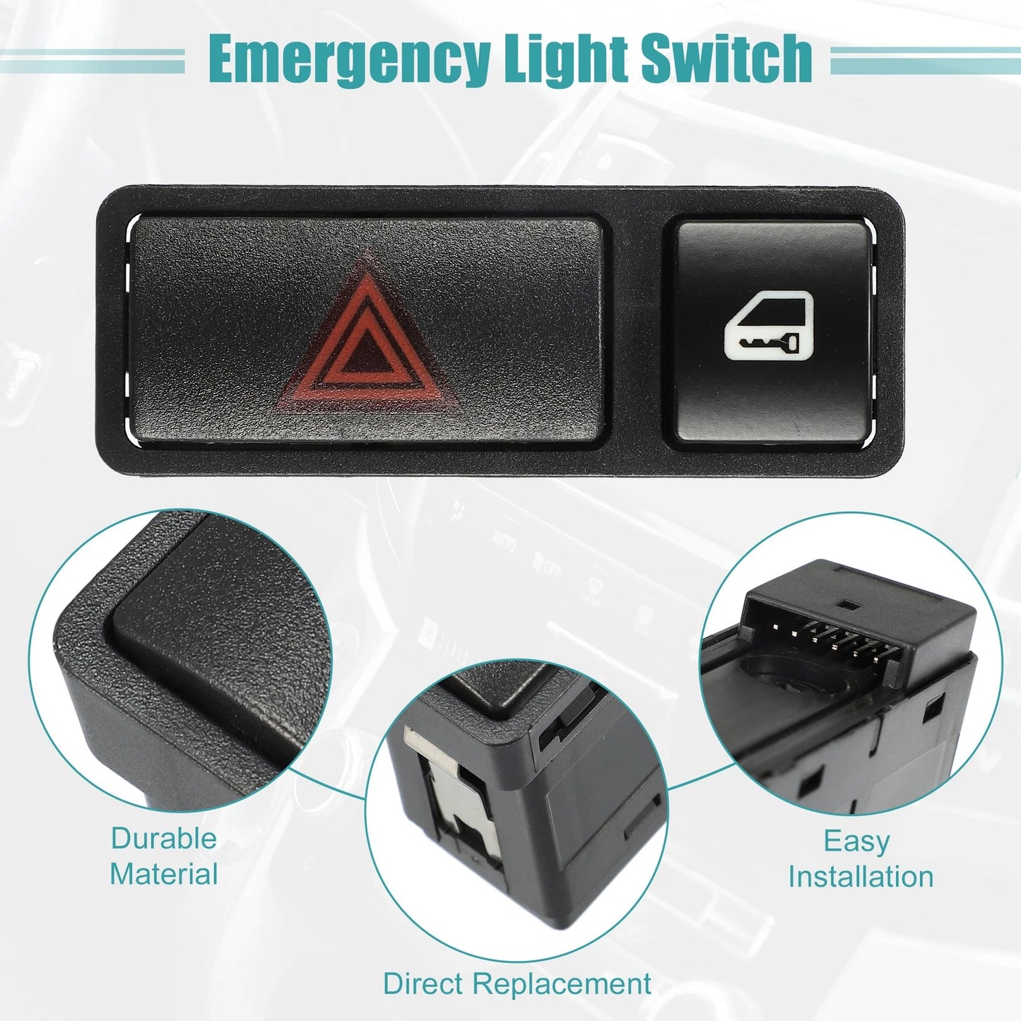 Emergency Light Warning Light Switch for BMW 323Ci (2000-2006)