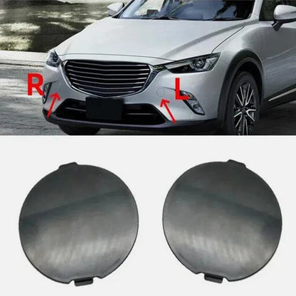 Bumper Towing Hook Eye Cover for Mazda (DK8A-50-A11, DK8A-50-A12)