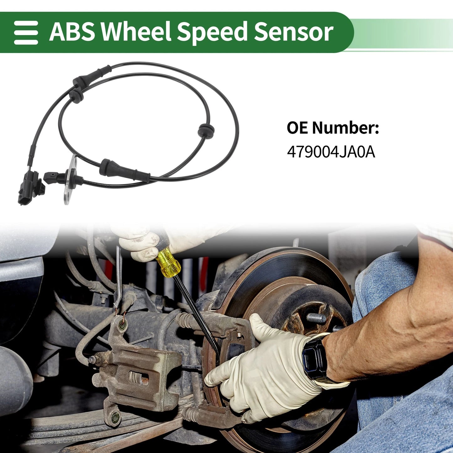 ABS Wheel Speed Sensor for Nissan NP300 Navara (2005-2015)