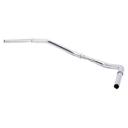 Rise Bar 3.5" Handlebar for Harley Sportster Softail Dyna Black/Chrome