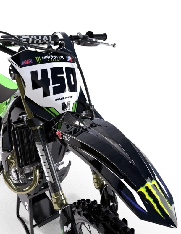 Custom Sticker Kit for Kawasaki KLX 140 Surge Decals (2008-2018)