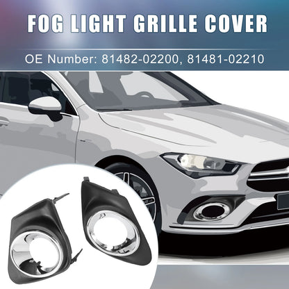 1 x Pair Left Right Fog Light Grille Cover for Toyota