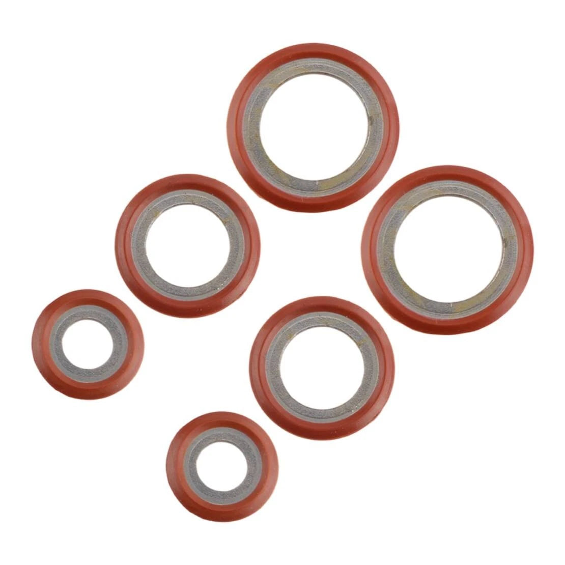 6pc AC Air Conditioning Seal Rings Gasket for Ford