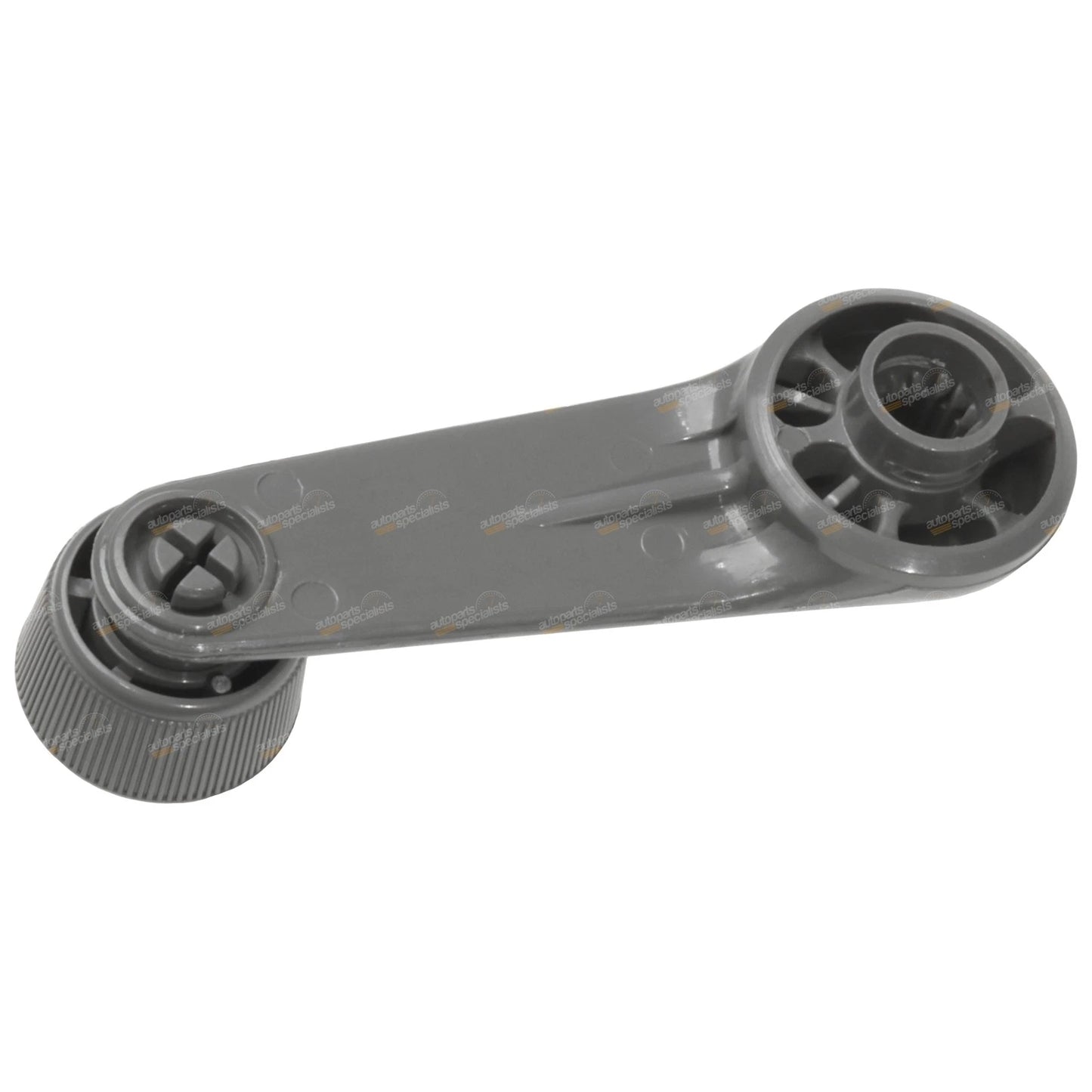 2 x Grey Door Window Winder Handles for Toyota Hilux LN65 YN65 YN67 (1983–1988)
