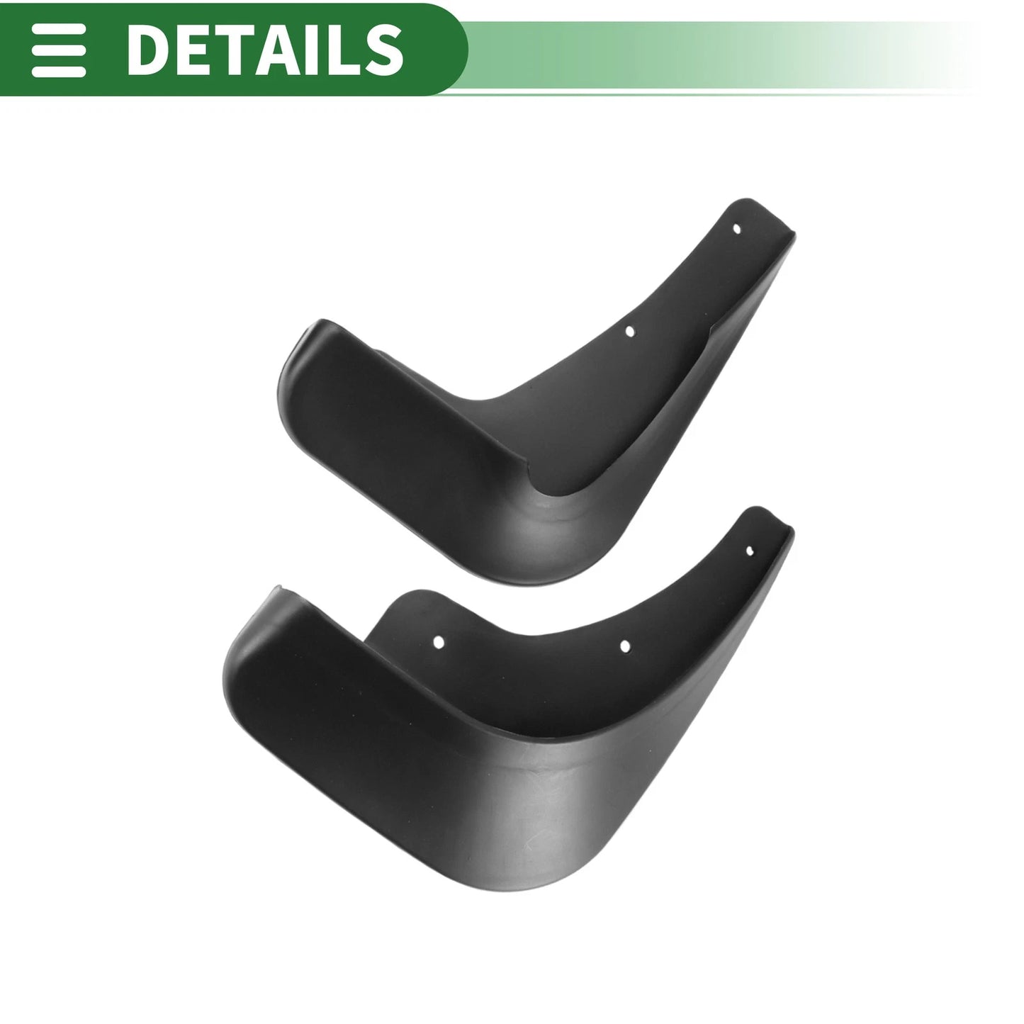 Mud Flaps Splash Guards 1 Set for Mitsubishi Lancer (2007-2019)
