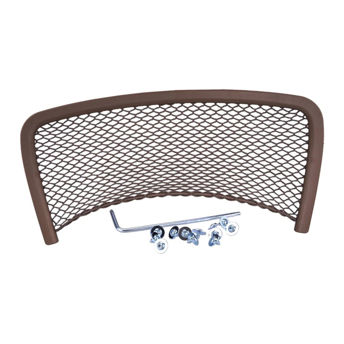 Brown Front Seat Back Net Storage Bag for Benz GL GLS W166 (2013-2020)