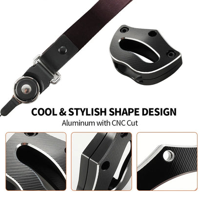 Aluminum Key Cover w/ Lanyard for Can-Am Spyder RS RTS RT ST STS F3 (2014-23)