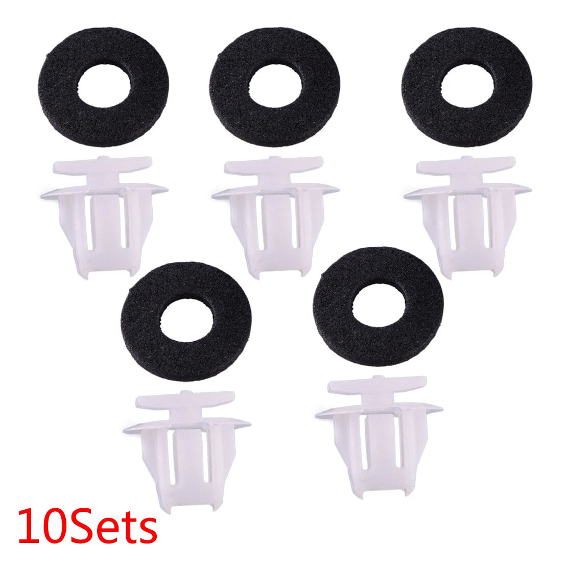 10 x Wheel Fender Flare Trim Molding Retainer Clips for Nissan