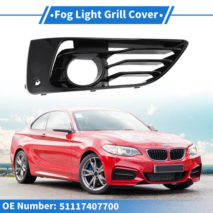 1 Pc Front Right Fog Light Grill for BMW 2 Series (2017-2020)