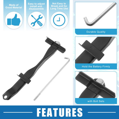 Battery Hold Down Kit Mount Bracket for Toyota 4Runner Pickup (84–95)