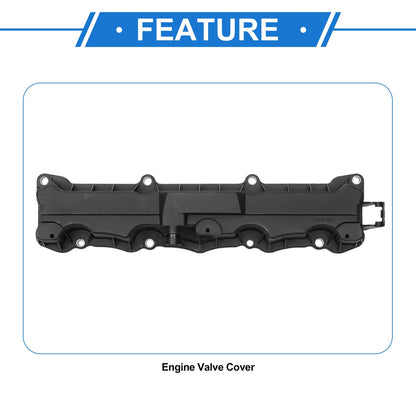 Engine Valve Cover for Peugeot 207 (2008-2013) Plastic 1 Pcs