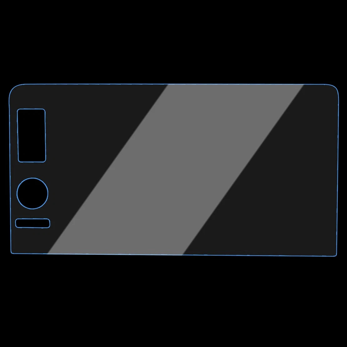 9" Blue Touchscreen Tempered Glass Protector Film for Honda Civic