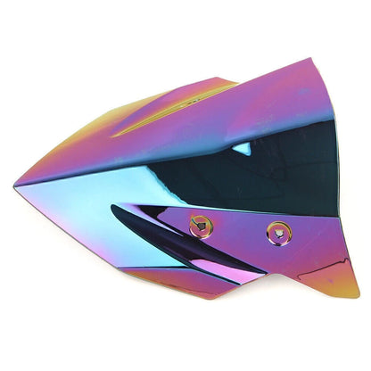 Motorcycle Windshield for Kawasaki Z400 (2018-2022) Deep Iridium Lens