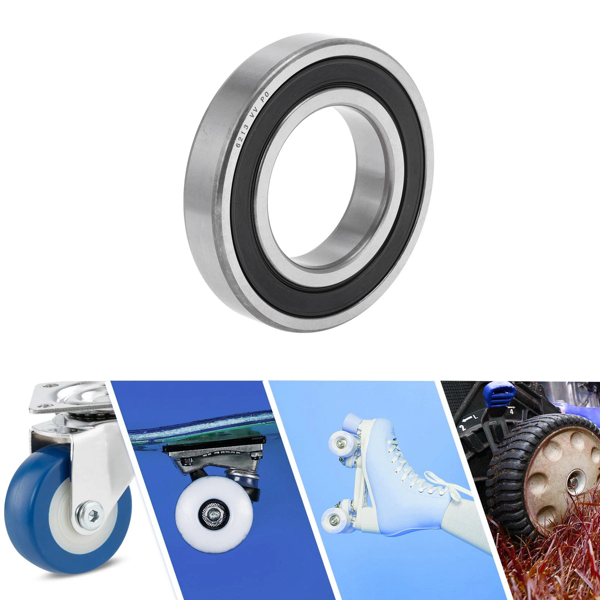Deep Groove Ball Bearings 65x120x23mm for Scooter Skateboard Wheel