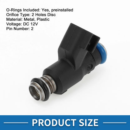 Fuel Injector 3.5L for Chevrolet Impala (2006-2010) Black 1 Pc